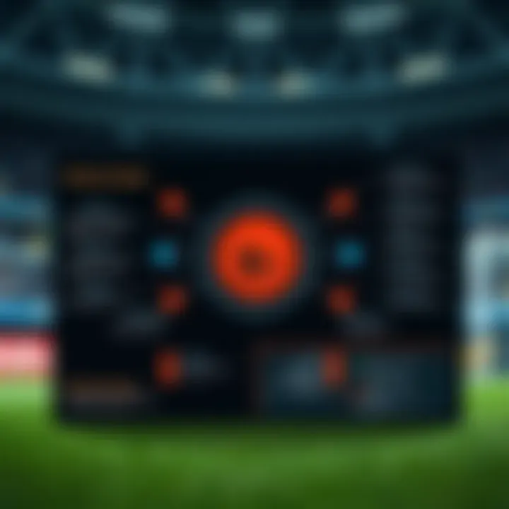 A strategic diagram illustrating betting strategies and statistics