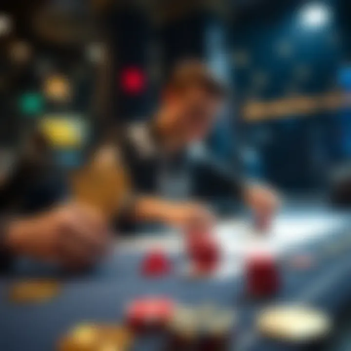 Strategic gameplay in cryptocurrency blackjack