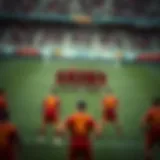 Tactical formation of AS Roma