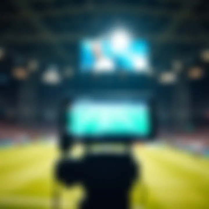 Technological evolution in sports broadcasting