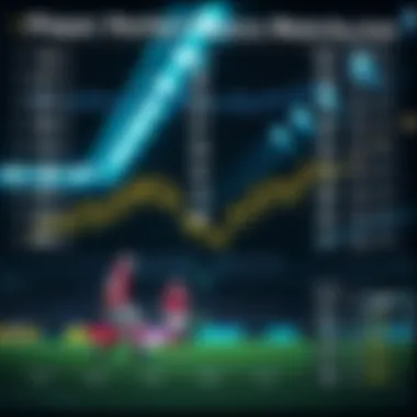 Statistical comparison of player performances in the match