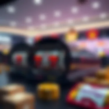 An infographic illustrating different types of online slots available