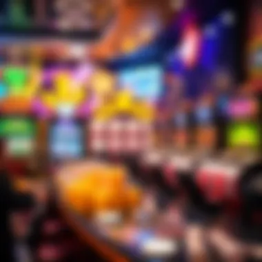 Variety of online slot game types displayed