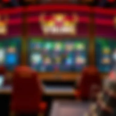 Overview of a digital betting interface for Viking slots