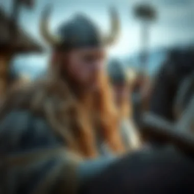 Historical representation of Vikings and their culture