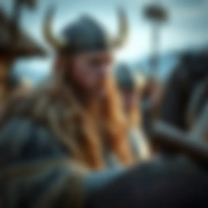 Historical representation of Vikings and their culture