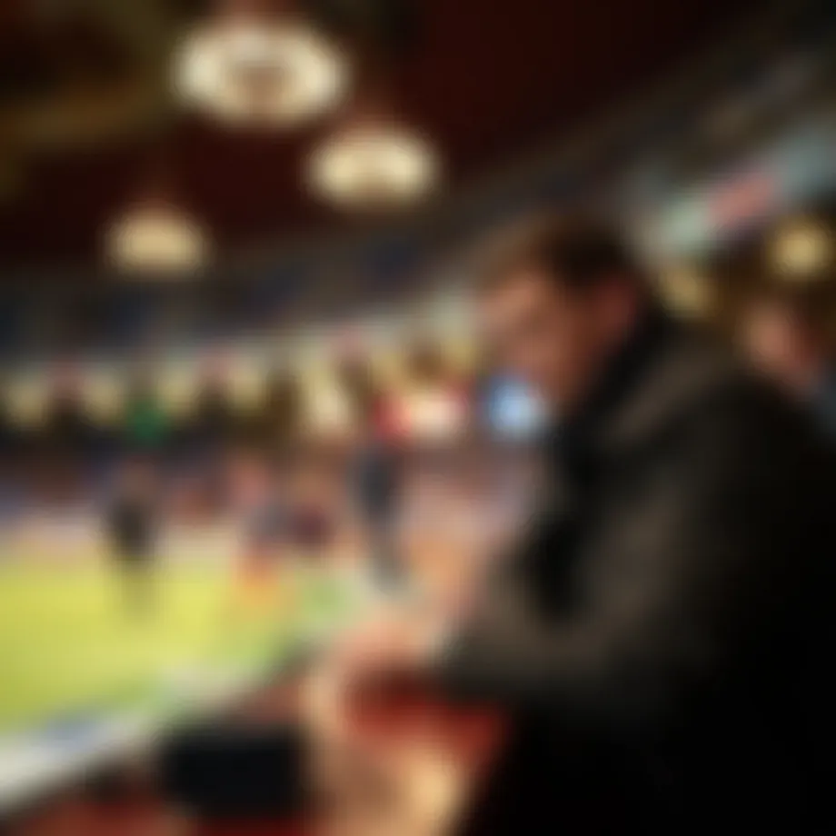 Visual representation of strategic betting